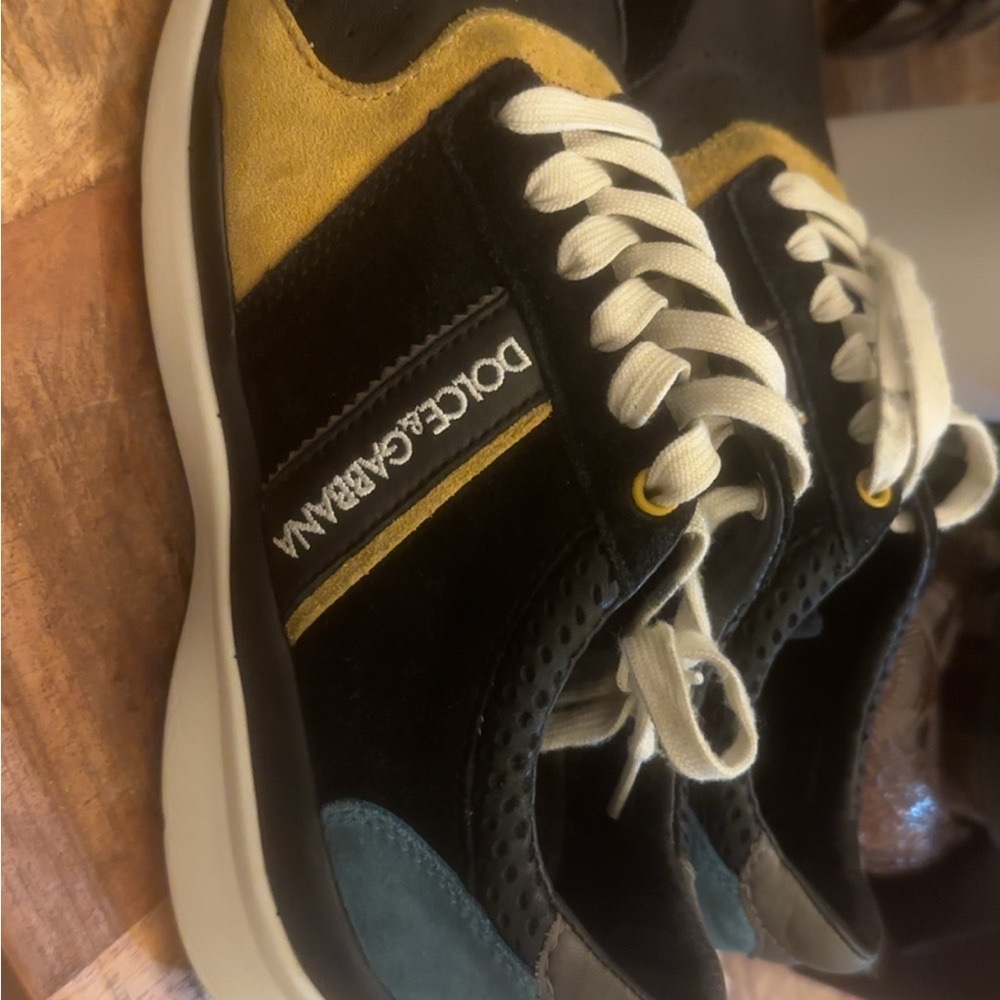 Dolce & Gabbana Black Leather Interior